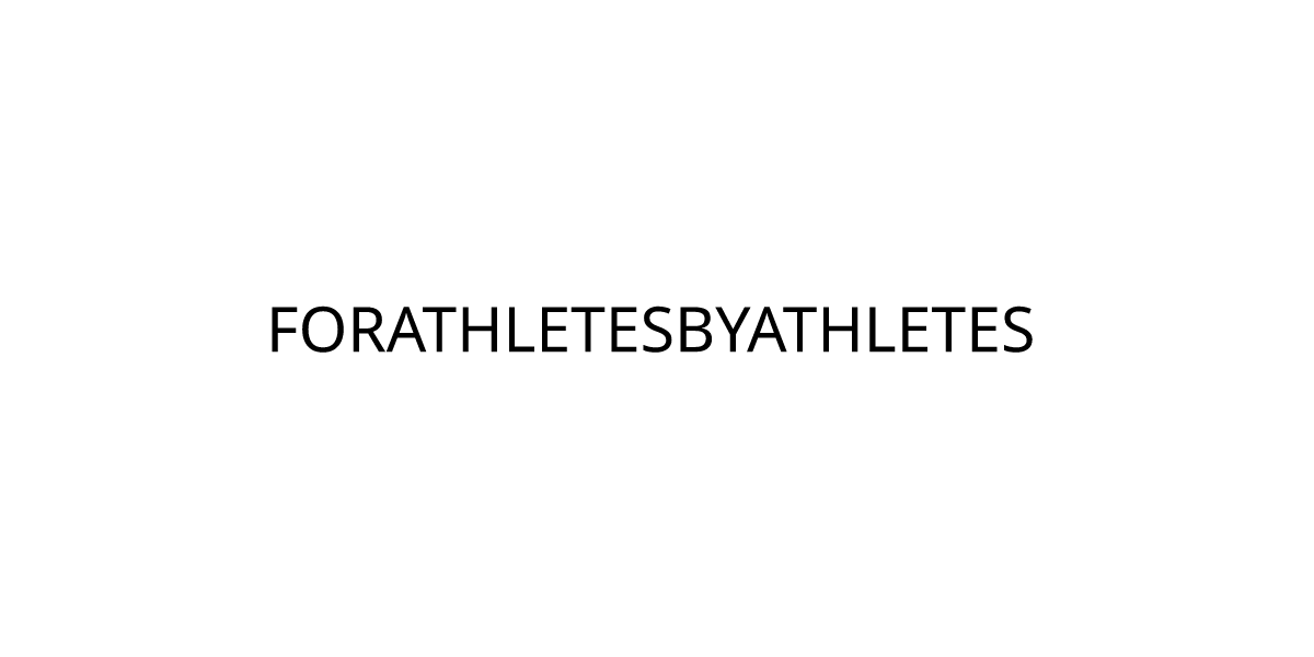 ForAthletesByAthletes